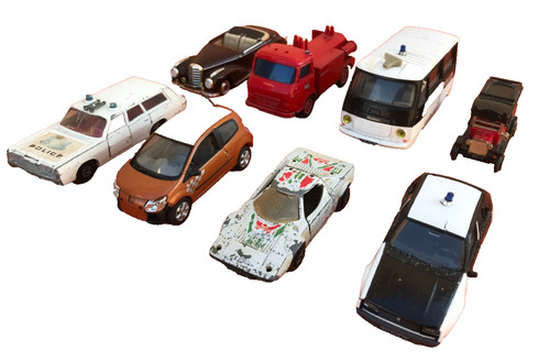 Lot voitures miniatures - lot,
