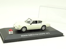 Nostalgia B 1/43 - Simca CG Coupe 1973 White