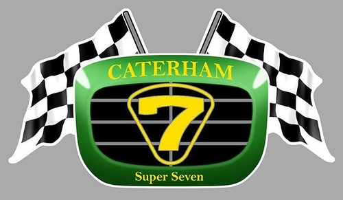 Caterham super seven - caterham, flags