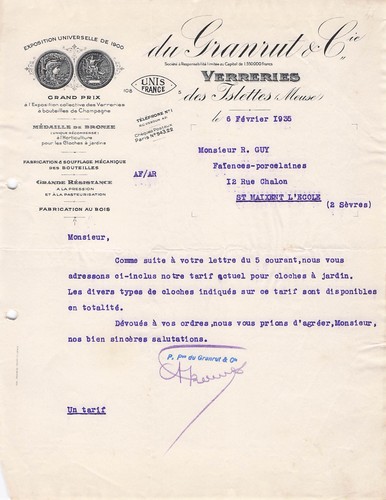 Les islettes verrerie - les,