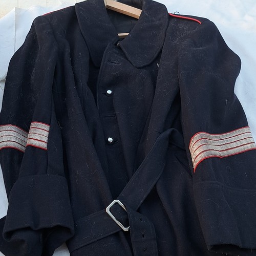 Manteau capote pompier belge - manteau,