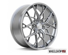 Jantes alliage HXE FF10 R17 5x112 Audi VW Seat 4x 17 pouces 7.5j Hyper Noir J...