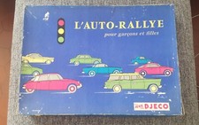 "L'AUTO RALLYE" Jeux DJECO 1955 DS, 403, Dauphine..... Esso Englebert