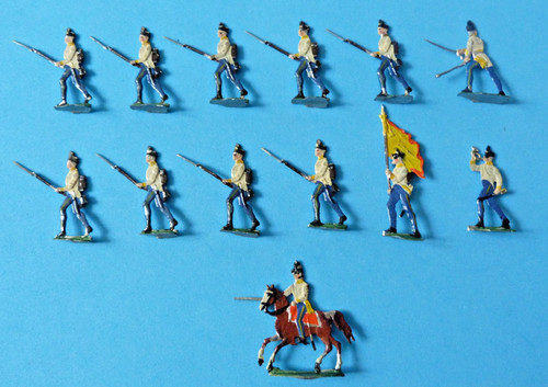 Plats étain zinnfiguren - d'étain,