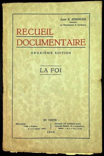 Béringer recueil - r.,