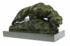 Bronze Mountain Lion Sculpture