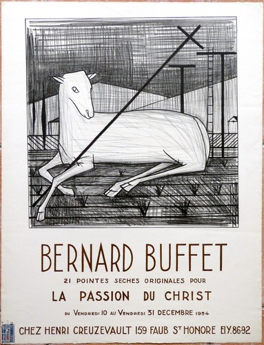 Bernard buffet affiche la - bernard,