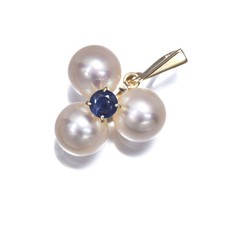 Auth Mikimoto Pendant Akoya