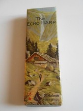 ANCIEN HARMONICA THE ECHO HARP HOHNER GERMANY  56/96 M2 C/G