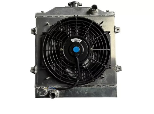 Radiator shroud fan fit - +,