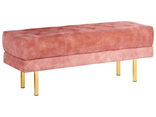 Banc velours banquette - velours, de