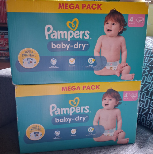 Couches pampers baby dry - 96,
