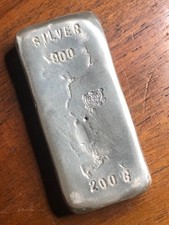Lingot Argent Fait maison 🏠 home made 900emes Silver Bar