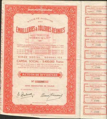 émailleries tôleries - Émailleries, &
