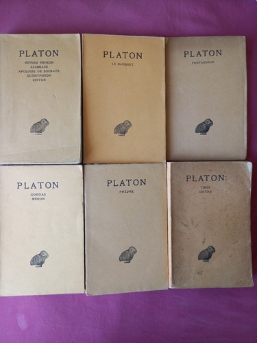 Platon collection budé lot - platon,, budé,