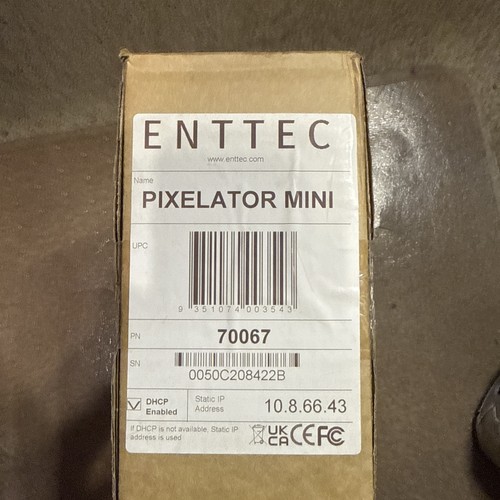 Enttec pixelator mini port - pixelator,