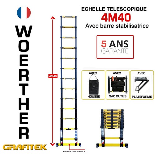 Echelle aluminium pliante