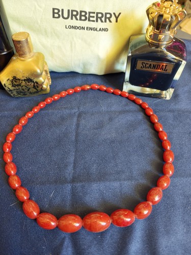 Rare collier ancien ambre - , «