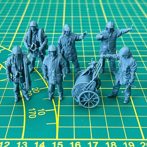 Pompiers figurines équipage - pompiers, 6