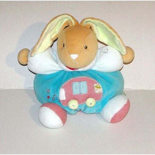 Doudou lapin boule - lapin,