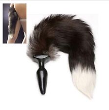 PLUG ANAL  SOFT Queue de Renard rosebud sextoy xxx hétéro gay 10 x 3cm