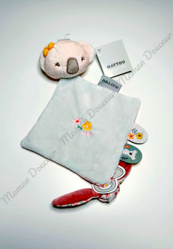 Doudou plat lali iris - plat,