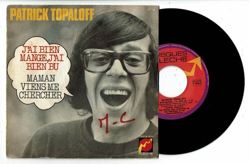 Patrick topaloff 45t - topaloff, 7"