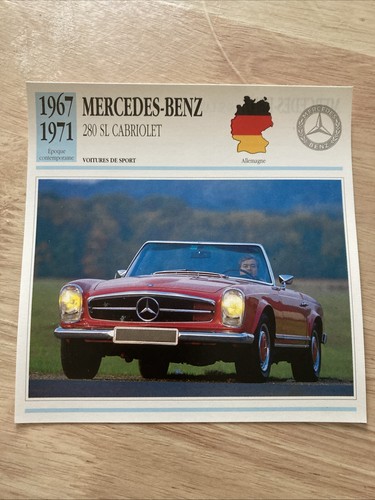 Mercedes 280 cabriolet - 280, 1967