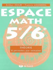 Espace Math. 5e/6e 4h/Sem