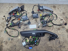 Audi A4 B7 S LINE Estate Avant Power Folding Wing Mirror Kit Complete 2007 SILVE