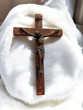 Crucifix ancien vintage en