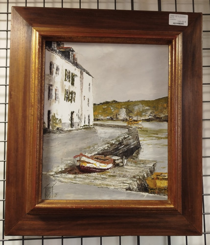 Tableau huile sur toile - huile,