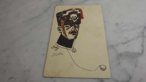 1915 caricature uniforme - 1915..caricature,