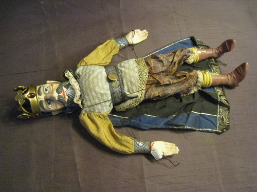 Marionnette sur tige origine