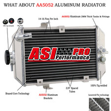 Aluminium Radiateur Pour