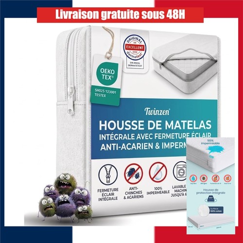 Housse matelas intégrale - matelas,