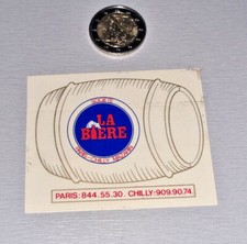 Sticker/sticker TONNEAU LA BIERE PARIS-CHILLY MAZARIN