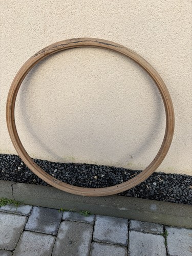 Jante vélo ancien - jante, bois