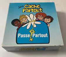 PASSEPARTOUT jeu Cache Partout Télé Québec 1990  passe-partout rare