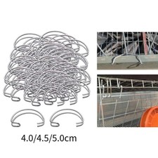 Lot de 100 crochets fixes pour