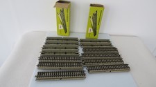 Märklin 5106 2 boîtes de 10 Rails droits  1/1 180 mm voie M