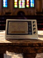 Vintage Seiko Quartz World Alarm Travel Clock Japan