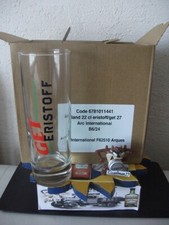 6 verres tube 22 cl Vodka