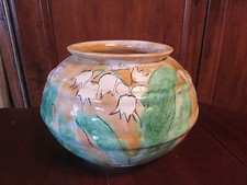 MAGNIFIQUE VASE BOULE EN