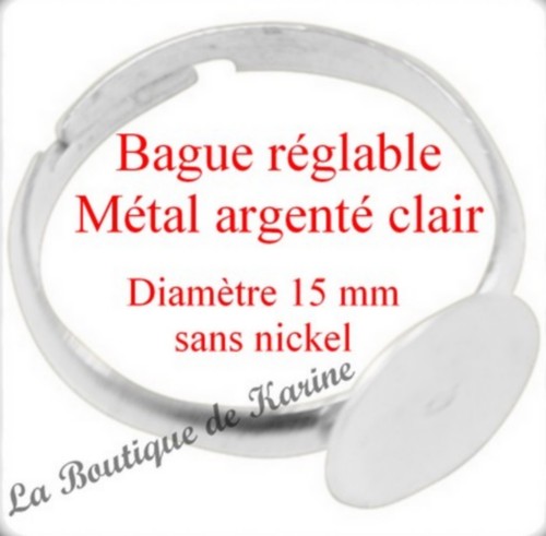 Lot bagues enfant - enfant, reglables