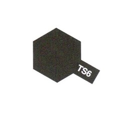 SPRAY TS6 NOIR MAT - TAMIYA -