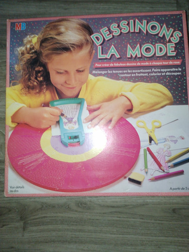 Jeu dessinons mode mb - la,