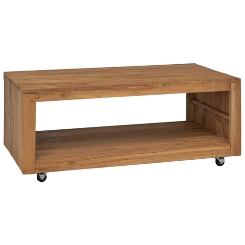 Bois teck massif table - teck,