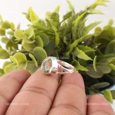 Bague Solitaire En Améthyste