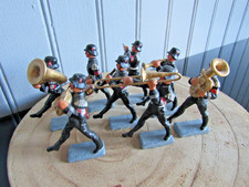 LINEOL DUSCHA Fanfare Soldat Allemand Officier Défilé pas de l'oie - Guerre WW2